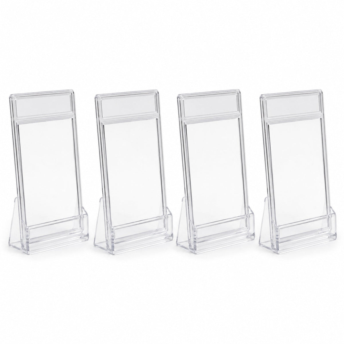 Graded Card Display Stands – 4 Piece Set