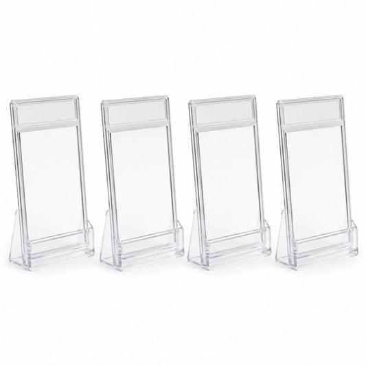 Graded Card Display Stands – 4 Piece Set