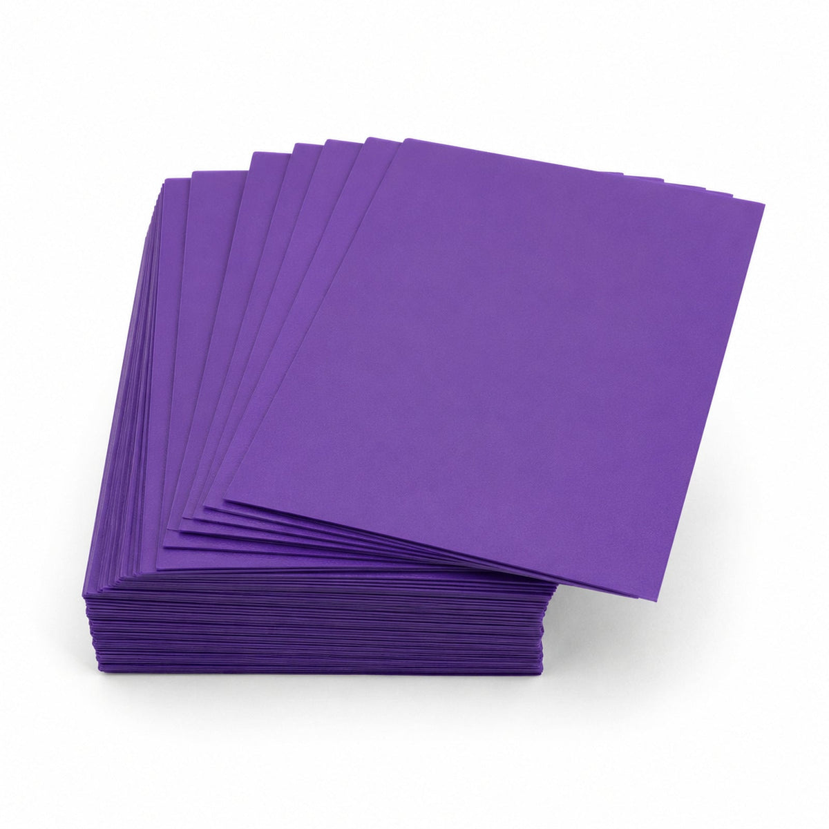 Matte Purple Trading Card Sleeves – 100 Pack