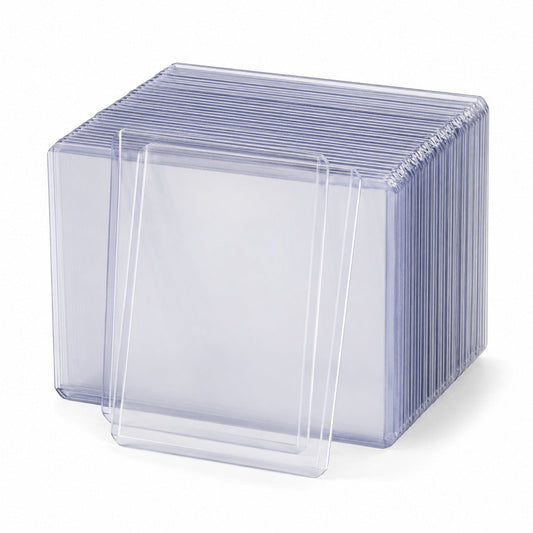 Rigid Top Loader Card Holders – 25 Pack