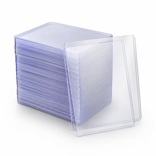 Semi-Rigid Card Holders – 50 Pack